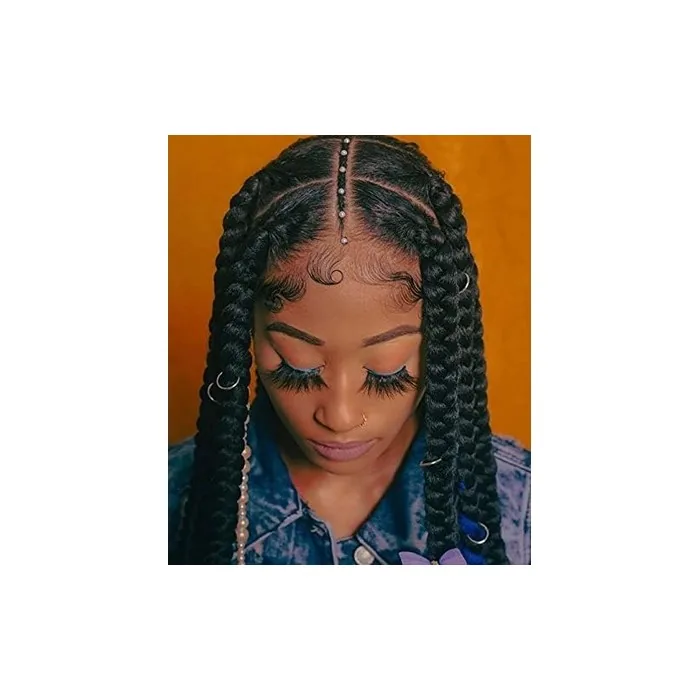 Sleek Synthetic Braiding Hair Extra Long 48 Pack Of 3 Bundles