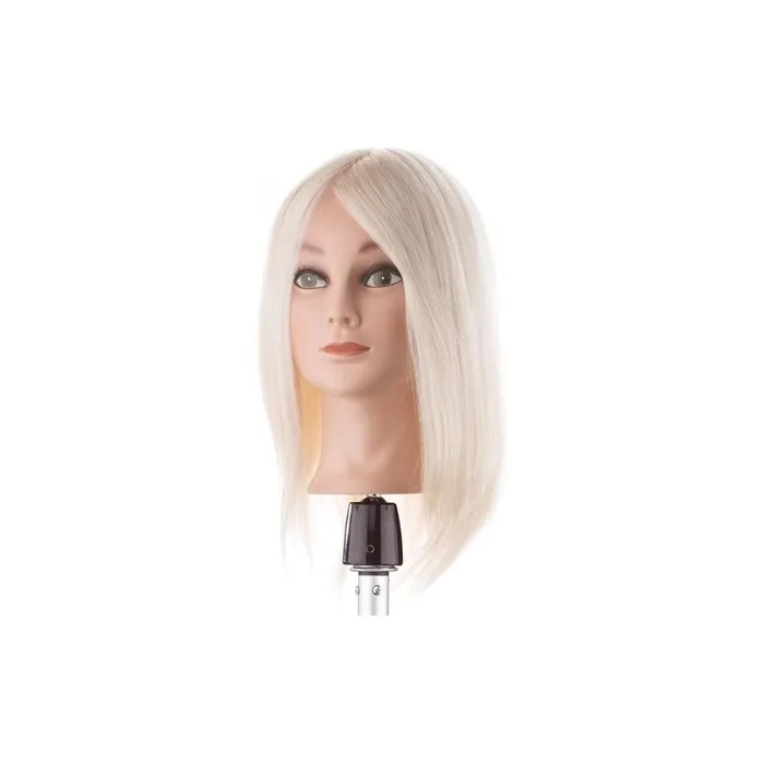 Human Hair Head 100% Natural High Density 35cm