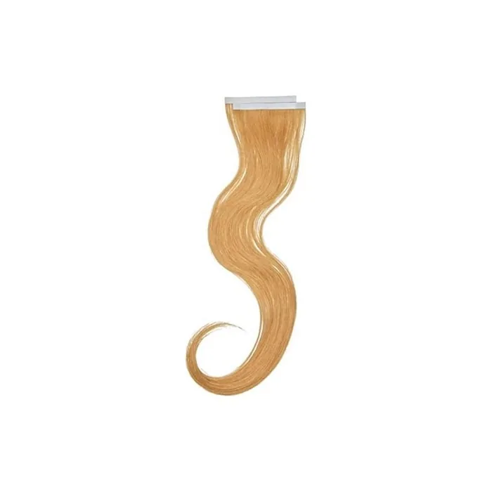Balmain Tape Extension Human Hair 40cm Length 9G Very Light Gold Blonde - 2 Pieces