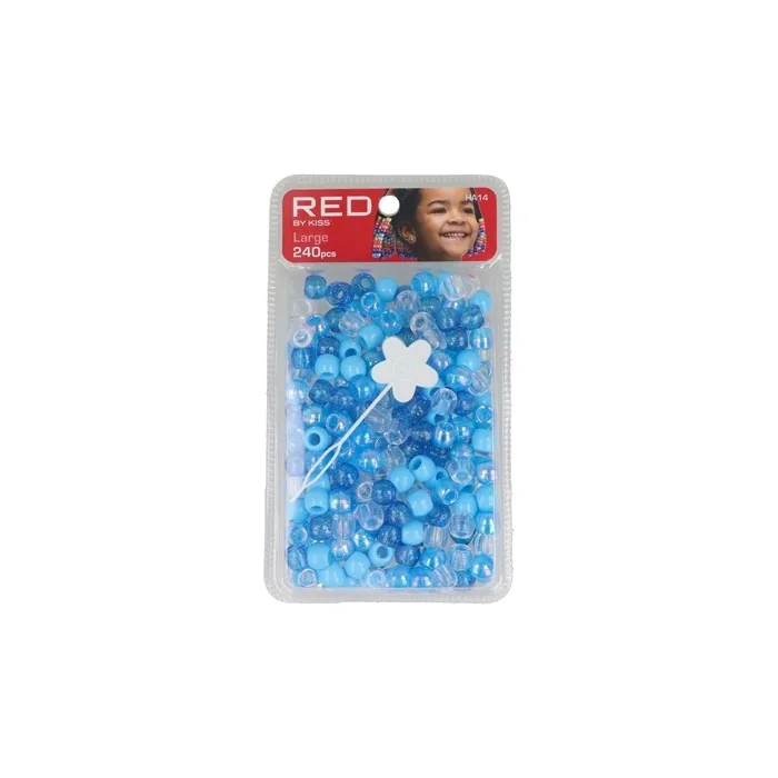 Red Kiss L Hair Beads 240 Pieces Assorted Perfect For Hair Styling