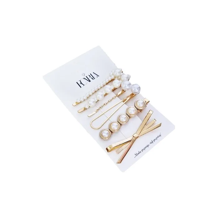 Ecarla Elegant Hairpins Gold 4pcs
