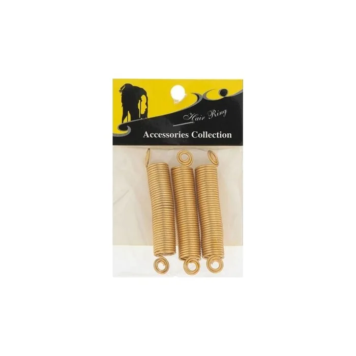 Hair Accessories Bolitas Spiral Gold Pier
