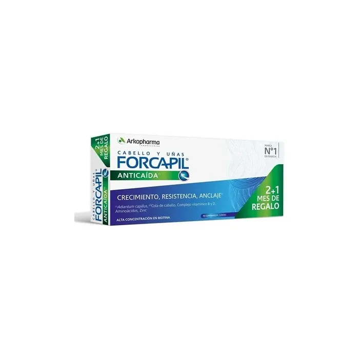 Arkopharma Forcapil Anti-Hair Loss - 90 Capsules