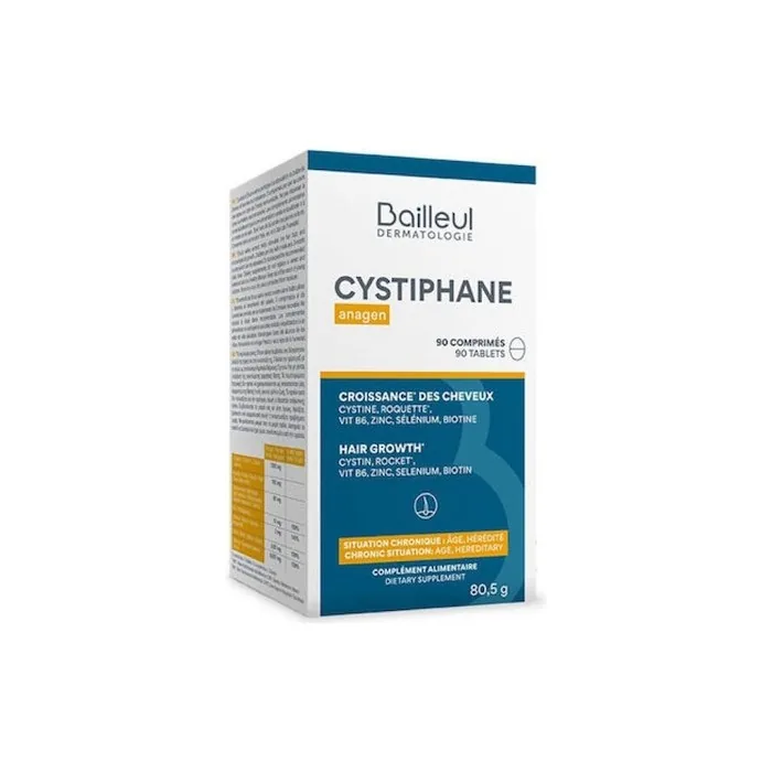 Biorga Cystiphane Anagen Dietary Supplement For Hair Loss 90 Tablets