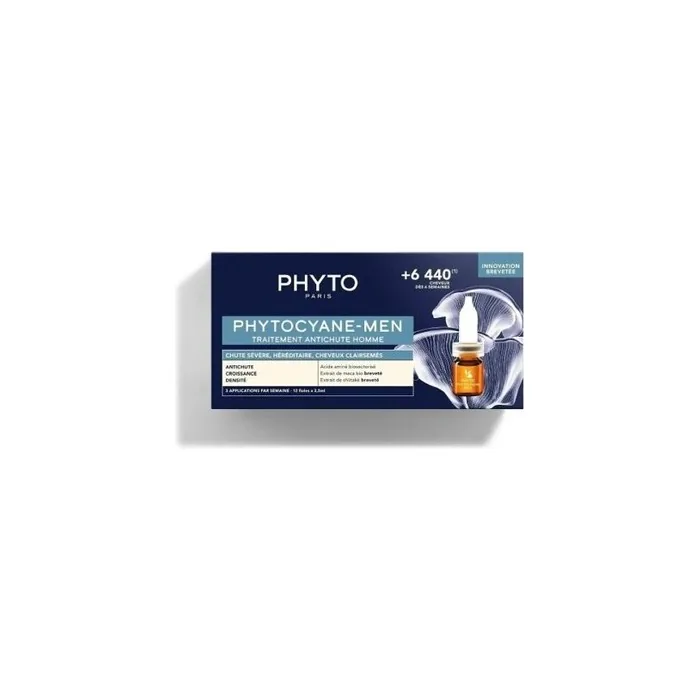 Phyto Phytocyane Anti-Hair Loss Treatment for Men 12x3.5ml
