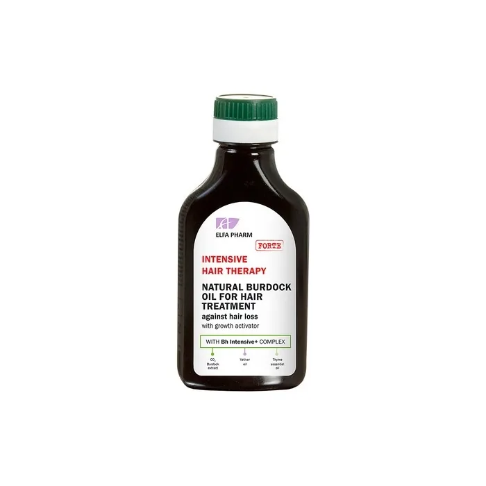 Elfa Pharm Forte Natural Burdock Oil Against Hair Loss 100ml
