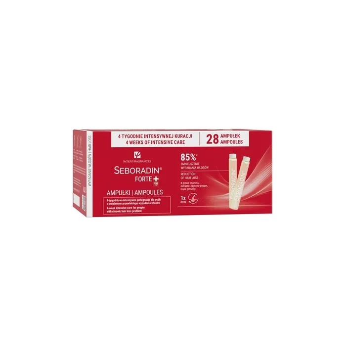 Seboradin Forte Ampoules Against Hair Loss 28 X 5.5ml