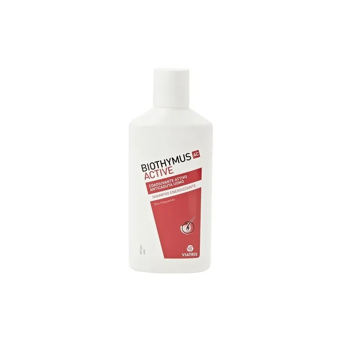 Biothymus AC Active UOMO Energizing Shampoo 200ml for Reducing Hair Loss in Men