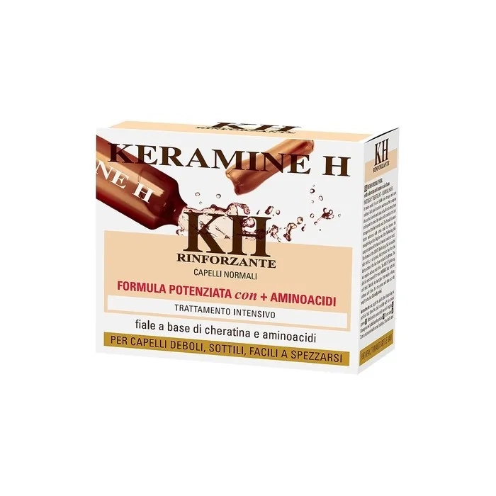 KERAMINE H White Hair Start Drop and Hairstyle Hair Ampoules - Pack of 10