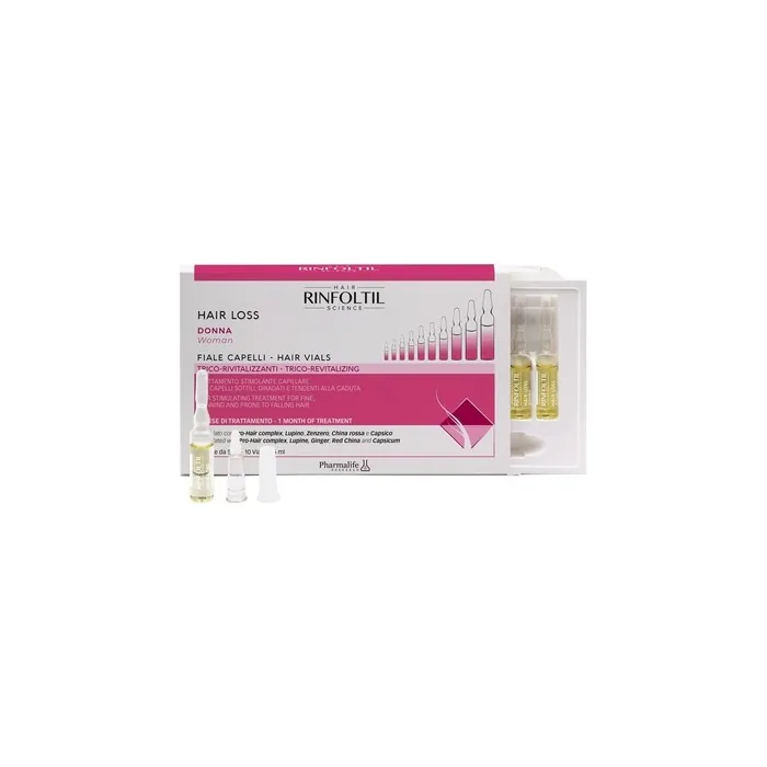 Pharmalife Research Rinfoltil Hair Loss Treatment for Women 10 Vials