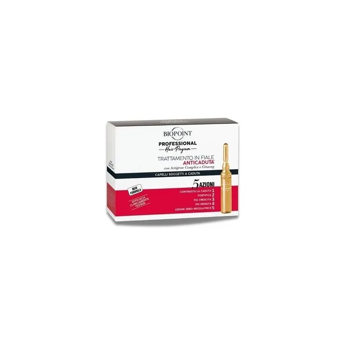 BIOPOINT Anti Hair Loss Ampoules 5 Actions 7ml