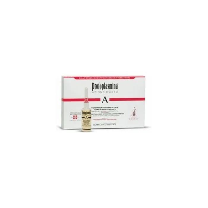 Protoplasmina Shock Action Ampoules - 6 X 8ml Fortifying Treatment For Hair Loss