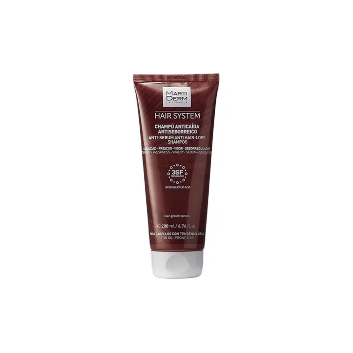 Martiderm Hair System Shampoo Against Hair Loss 200ml