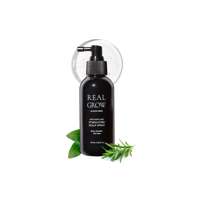 Rated Green Real Grow Anti-Hair Loss Stimulating Scalp Spray