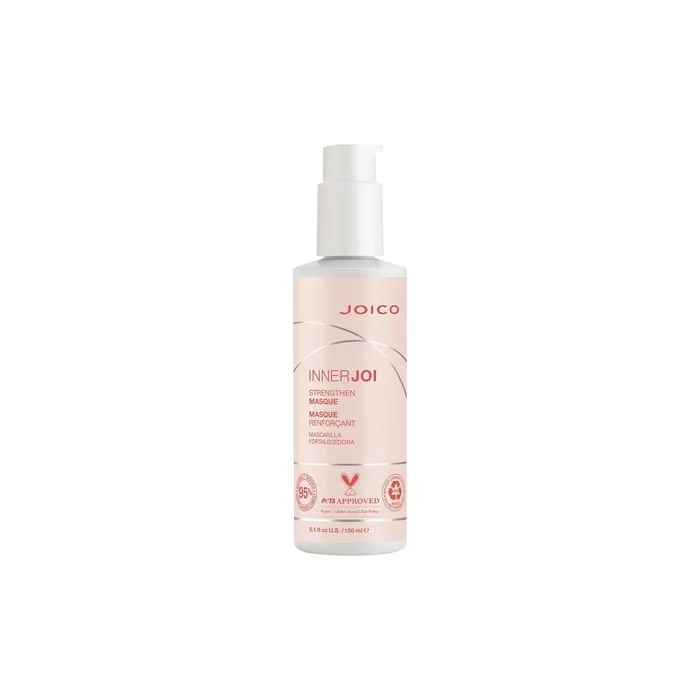 Joico InnerJoi Strengthen Oil Cream Masque for Damaged Color-Treated Hair Sulfate & Paraben Free Vegan Formula 5.1 Fl Oz