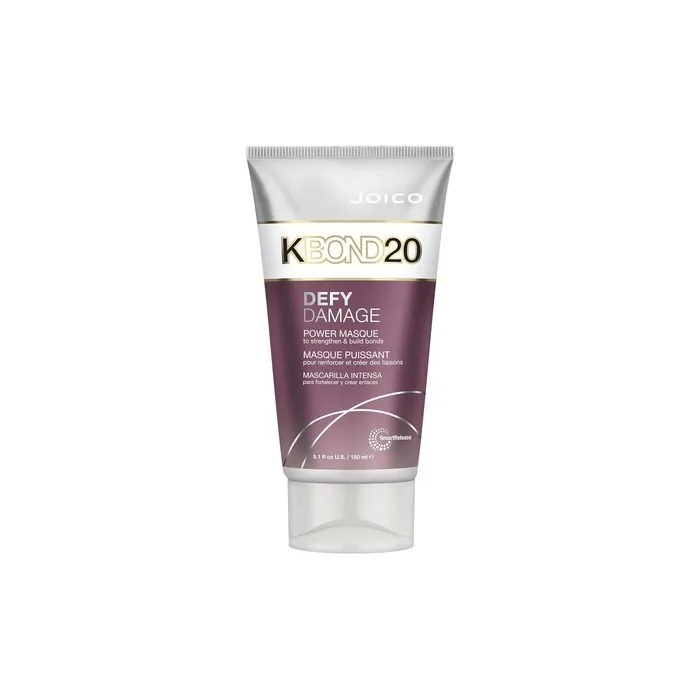 Joico Defy Damage KBOND20 Power Masque for Stronger Hydrated Hair Color-Safe Rebuild & Protect Bonds Paraben-Free Animal-Test Free Formula 5.1 Fl Oz