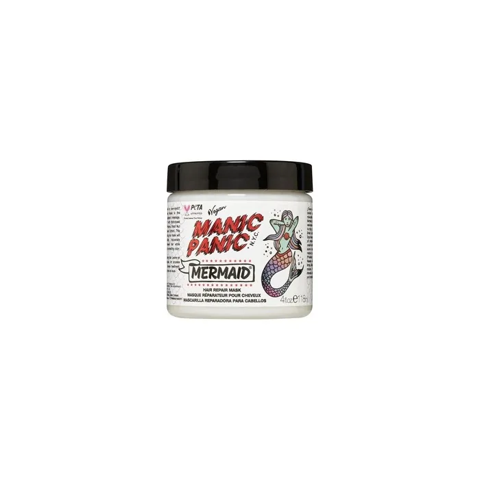 Manic Panic Mermaid Mask pH Balanced Hair Treatment for Dry Damaged Hair
