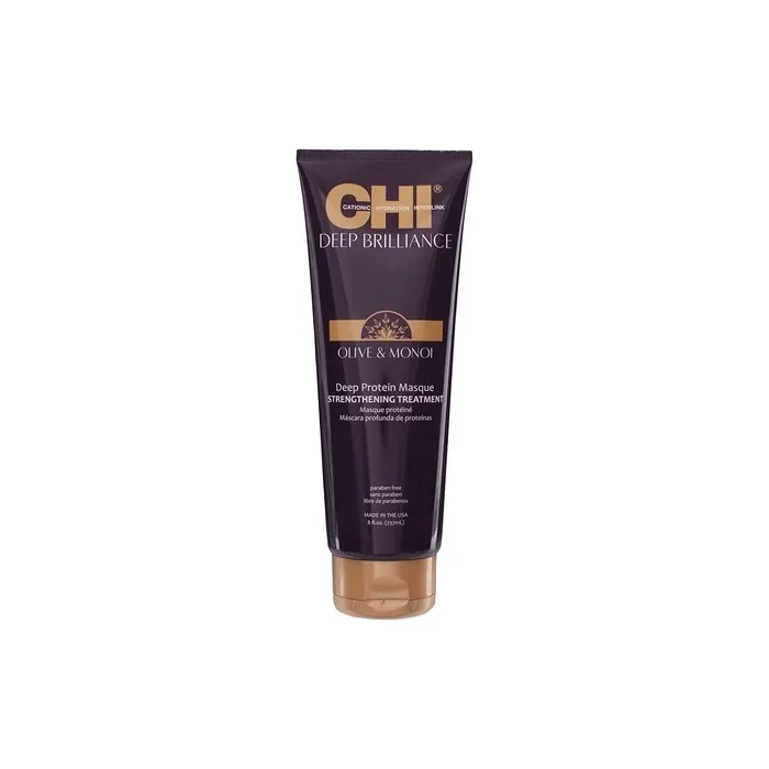 CHI Deep Brilliance Deep Protein Masque Strengthening Treatment 237ml