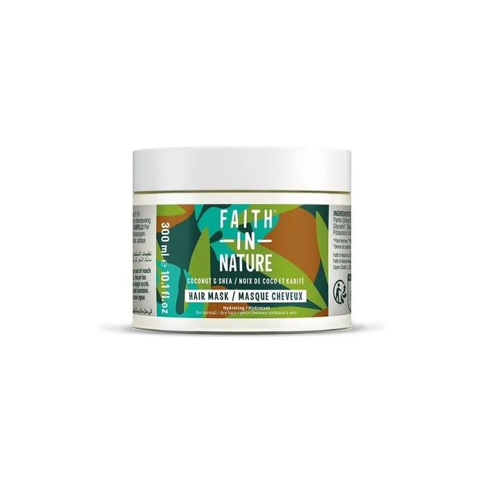 Natural Coconut Hair Mask Moisturizing Vegan Cruelty-Free
