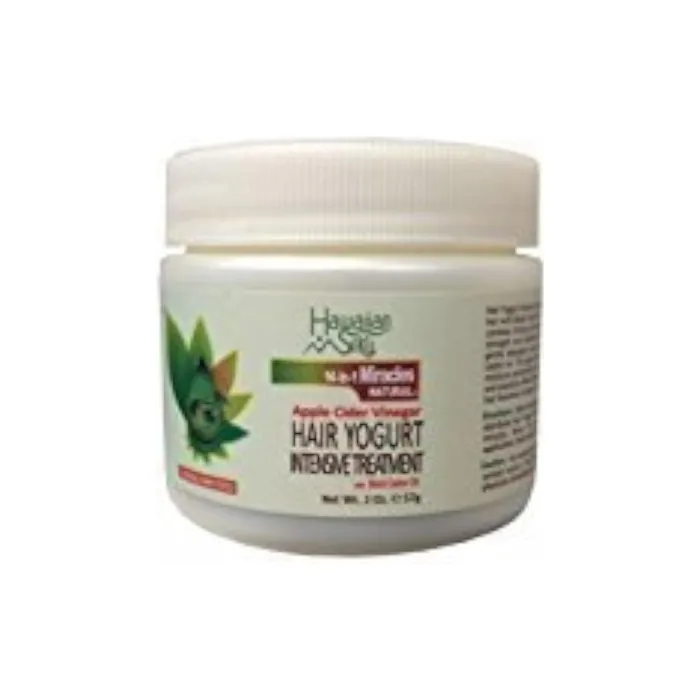 Hawaiian Silky 14 In 1 Miracles Hair Yogurt Intensive Treatment With Black Castor