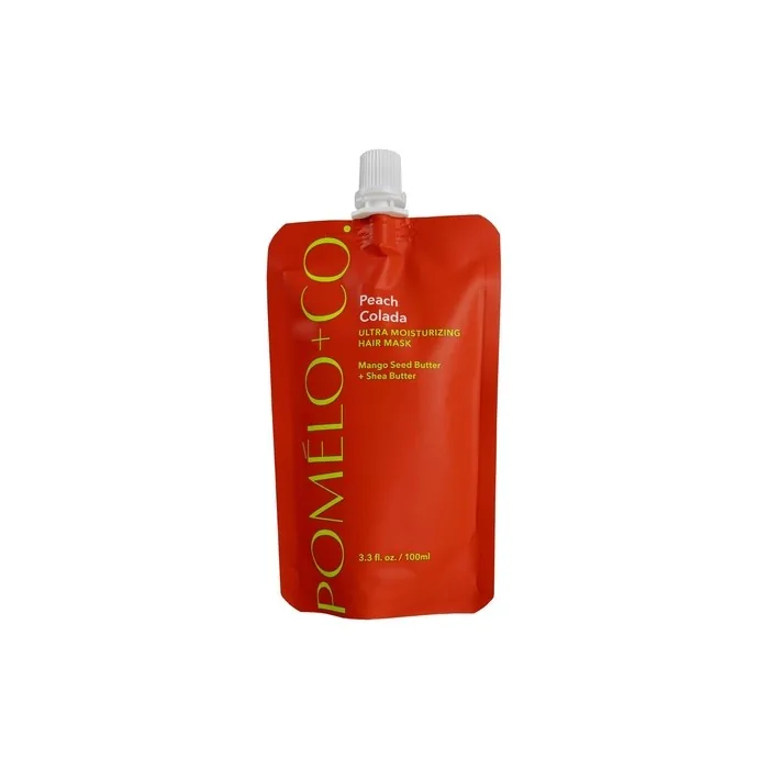Pomloco Peach Colada Hair Mask Moisturizing Mask with Tropical Scent