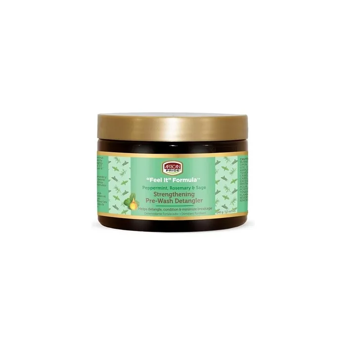 African Pride Feel It Formula Prewash Detangler Hair Treatment & Hair Mask