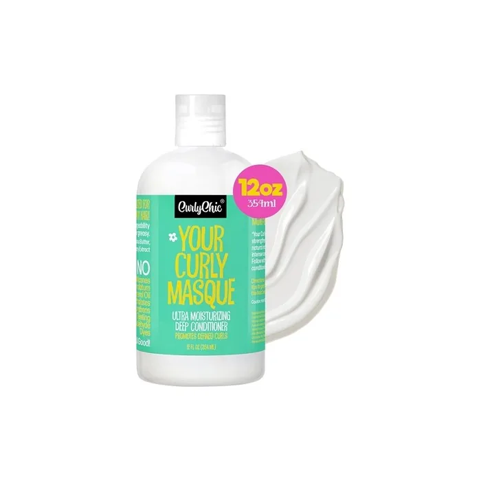 Your Curly Masque Ultra Moisturizing Deep Conditioner For Curly Kinky Coily Hair