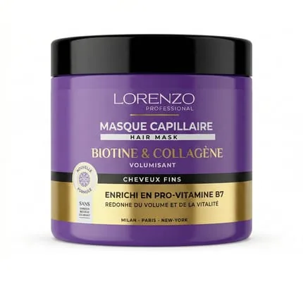 Lorenzo Professional Hair Mask with Keratin and Collagen 500ml