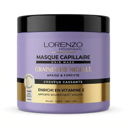 Lorenzo Professional Nigella Seed Oil Hair Mask 500ml