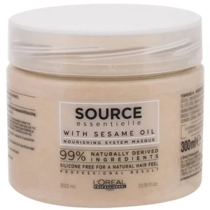 Nourishing Balm Jasmine Flower and Sesame Oil Source Essential 500ml by L'Oréal Professionnel