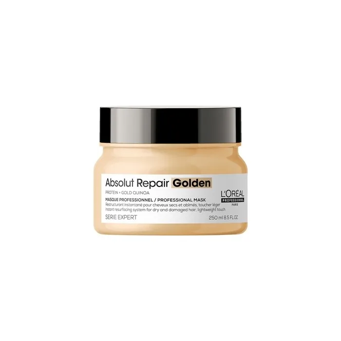 L'Oreal Professionnel Serie Expert Absolut Repair Golden Mask 250ml - Regenerating Mask For Damaged Hair