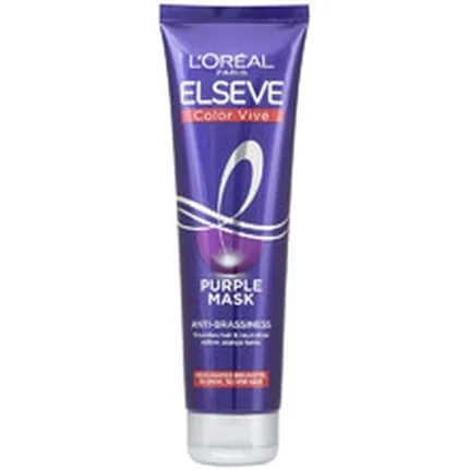 L'Oral Professionnel Elseve Color Vive Purple Mask Nourishing Mask For Blonde And Highlighted Hair