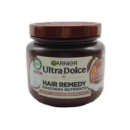 Garnier Ultra Dolce Nutrient Mask Coconut Milk 340ml