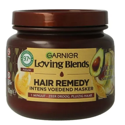 Garnier Loving Blends Avocado & Shea Butter Mask - 340 Milliliters