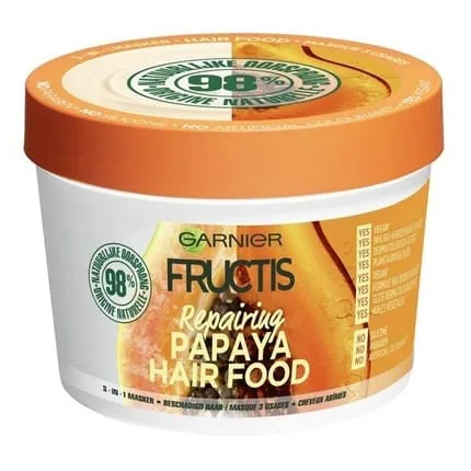 Garnier Fructis Hair Food Mask 3 In 1 Papaya Nourishing Hair Treatment