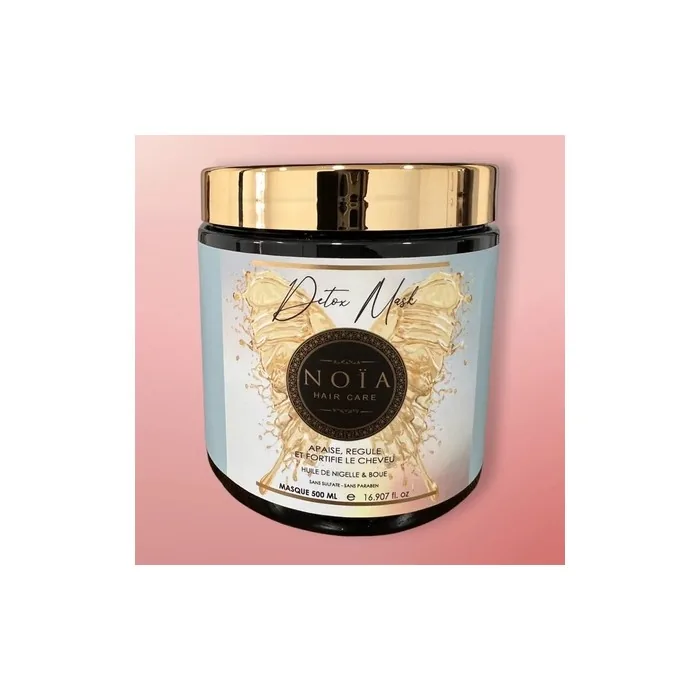 NOÏA HAIR Detox Range Nigella Oil & Mud Hair Mask 500ml
