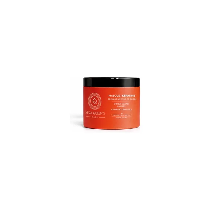 Kera Queen's Hair Care Ritual Kit with Pomegranate and Grape Seed Mask 500ml