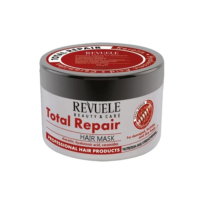 Revuele Total Repair Hair Mask for Damaged Brittle & Dry Hair 500ml