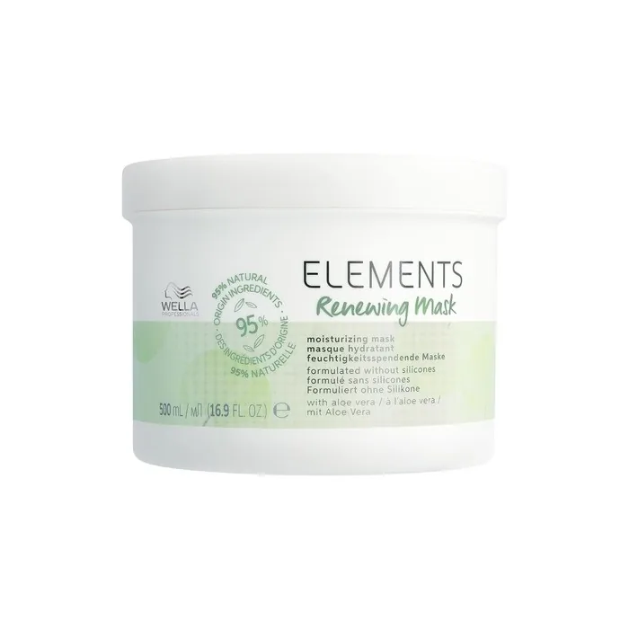 Wella Professionals Elements Renewing Mask Strengthening Hair Mask with Aloe