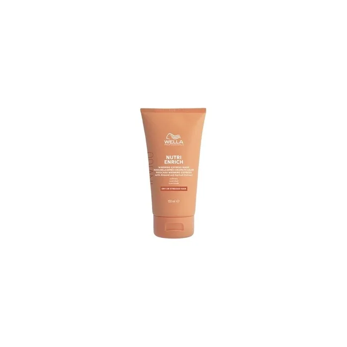 Wella Professionals Invigo Nutrienrich Warming Express Mask 150ml Selfheating Mask For Dry And Damaged Hair