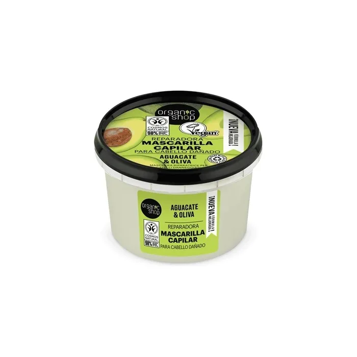 Organic Shop Avocado Hair Mask For Damaged Hair 250ml