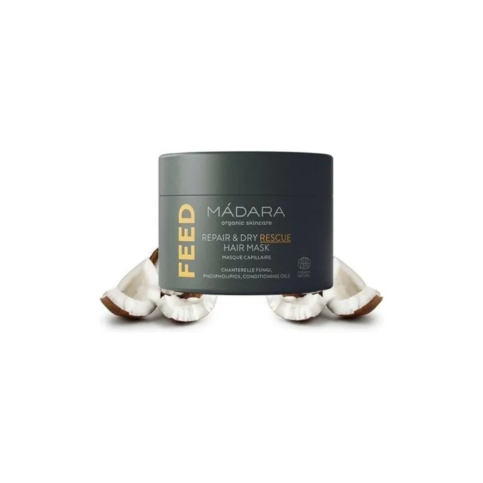Madara Bio Natural FEED Repair & Dry Rescue Hair Mask 180ml Softer Hair