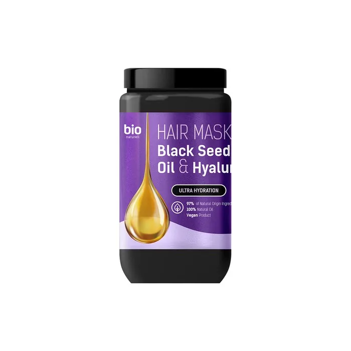 Bio Naturell Hair Mask With Black Seed Oil And Hyaluronic Acid 946 Ml