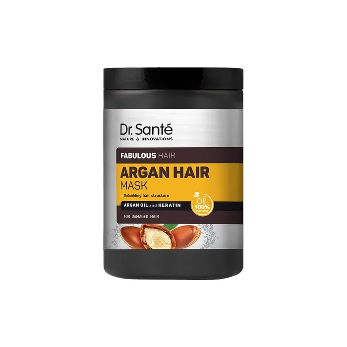 Dr. Sante Hair Mask For Damaged Hair With Argan Oil And Keratin 1000 Ml