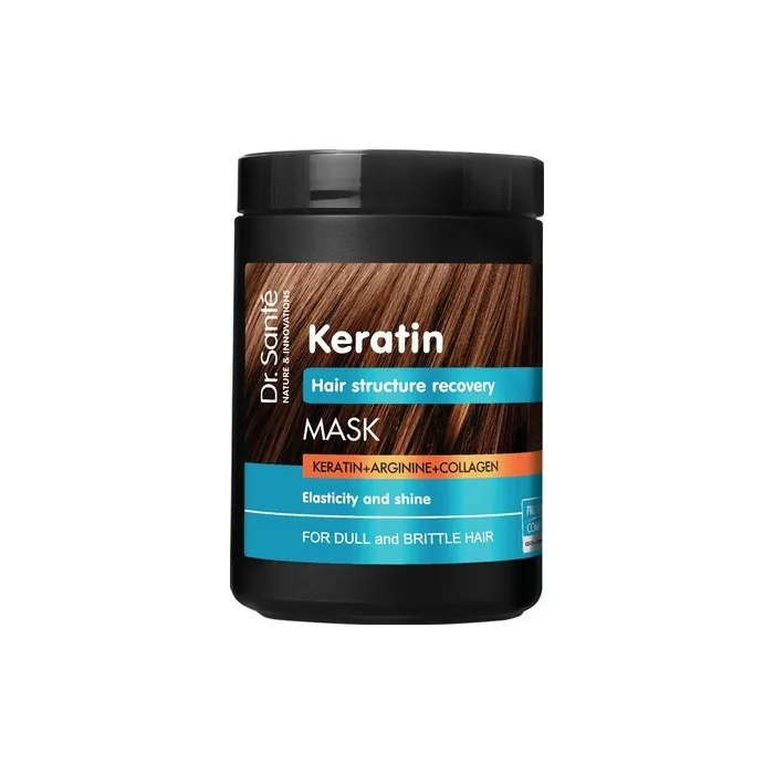 Elfa Pharm Dr Sante Keratin Hair Mask For Dull And Brittle Hair 1000 Ml