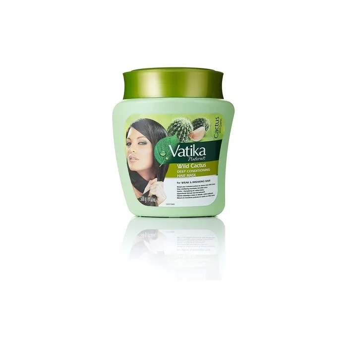 Vatika Naturals Multivitamin Enriched Cactus Hair Mask 500g - Hair Fall Control