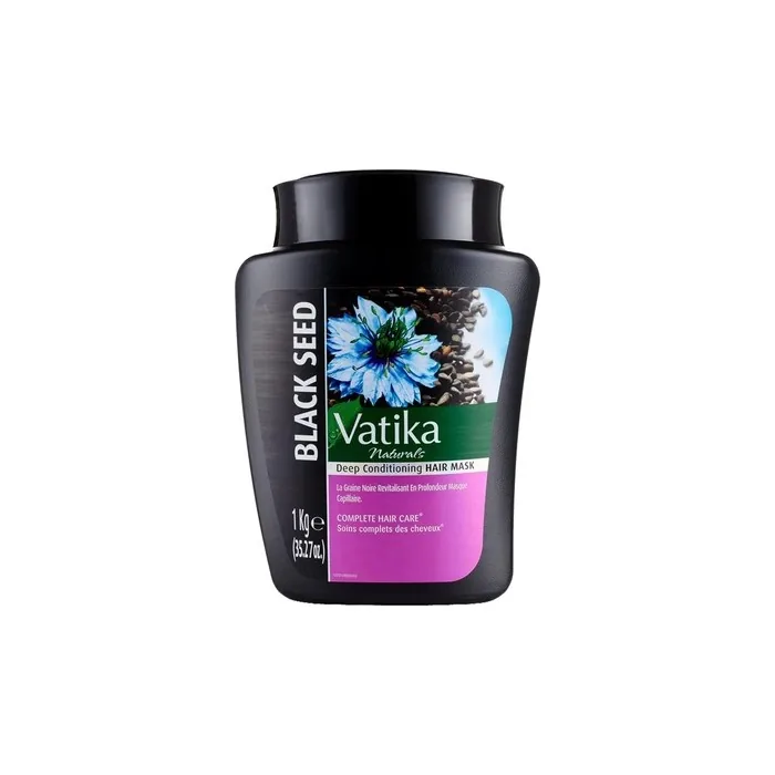 Dabur Vatika Naturals Hair Mask Deep Conditioning Revitalizer 1KG Black Seed