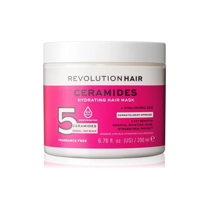 Revolution Haircare 5 Ceramides Hyaluronic Acid Hair Mask 200 Ml
