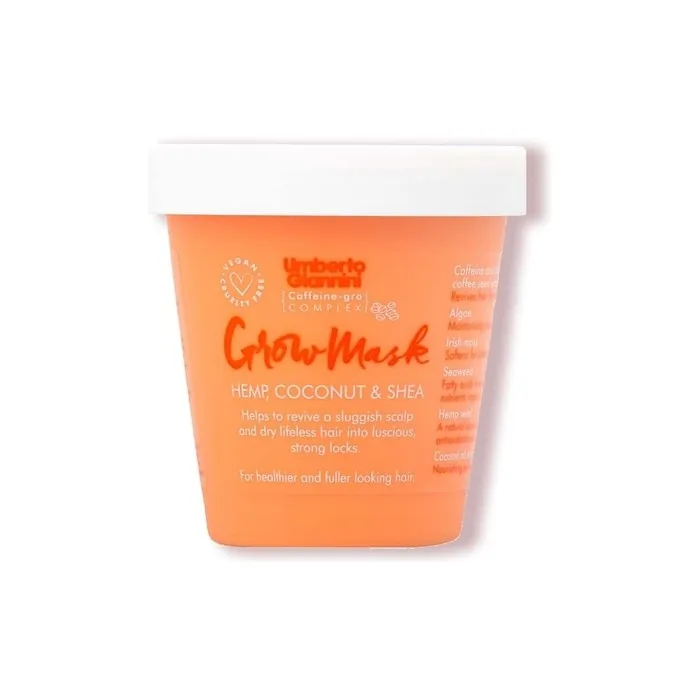 Umberto Giannini Grow Mask for Dry Damaged Chemically Treated Hair Vegan Cruelty Free