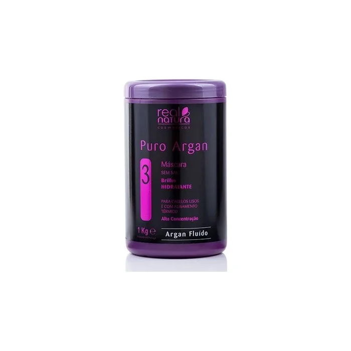 Real Natura Argan Oil Saltfree Mask 1kg Professional Hair Care